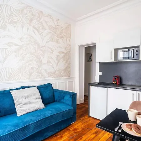 Blue 1 Bedroom #montparnasse #alesia *