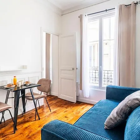Daire Blue 1 Bedroom #montparnasse #alesia Paris